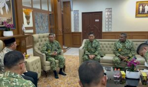 Bantu Cari Solusi Karhutla, Siswa Sesko TNI Audiensi dengan Bupati Barito Kuala