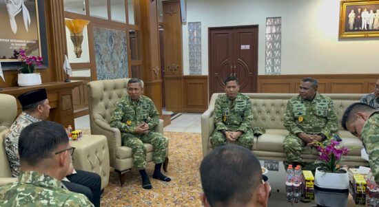 Bantu Cari Solusi Karhutla, Siswa Sesko TNI Audiensi dengan Bupati Barito Kuala