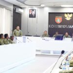 Danrem 101/Ant Terima Kunjungan Pasis Sesko TNI, Bahas Isu Strategis Hingga Penanganan Karhutla di Kalsel